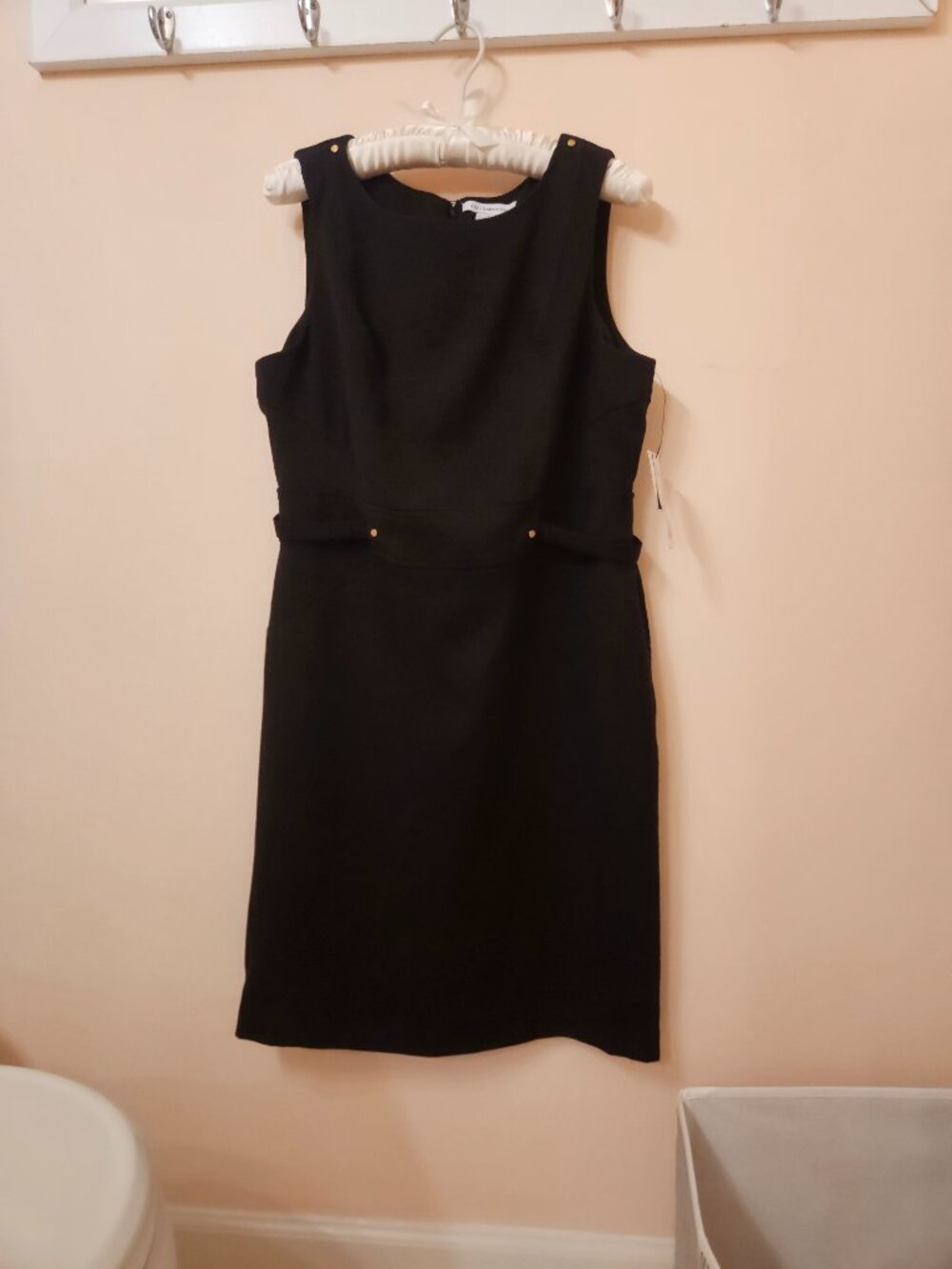 Liz Claiborne Black Sleeveless Dress - Picture 4 of 4